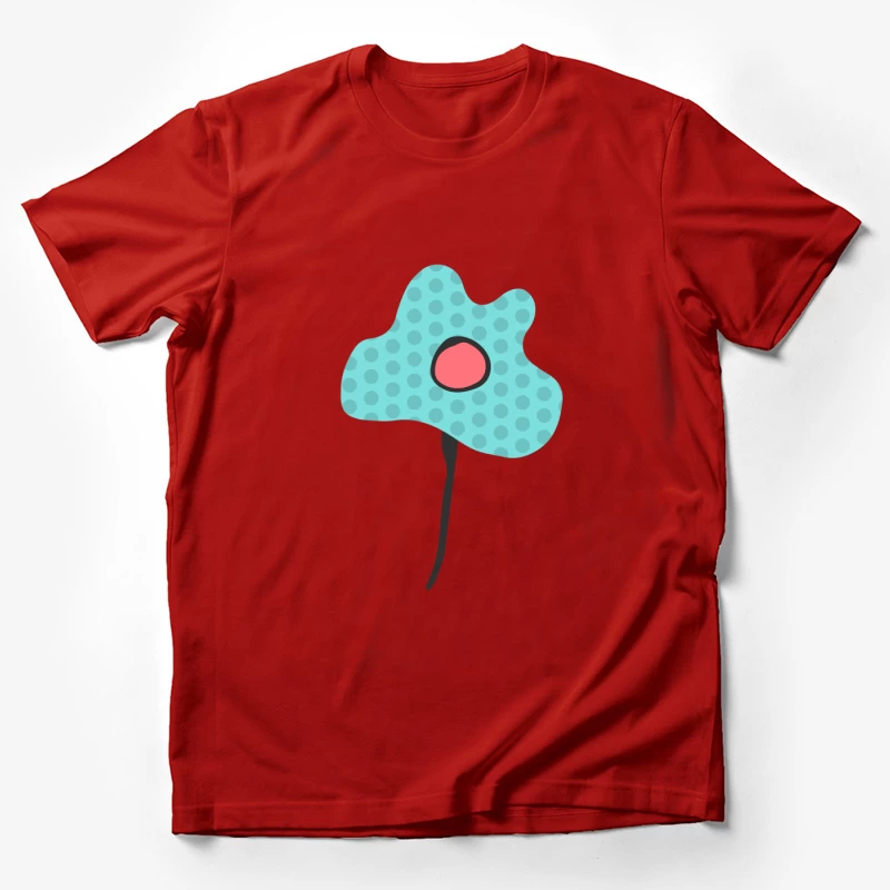 Illustration abstraite de fleur Homme T-Shirt