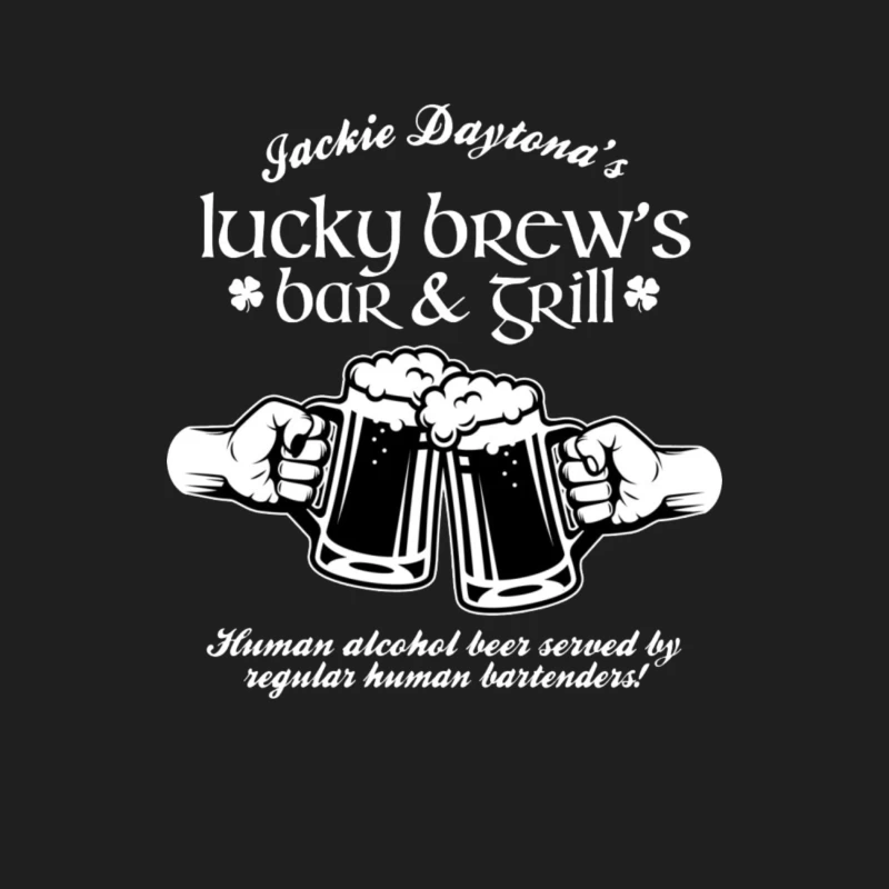 Lucky Brew's Bar and Grill Male Tank Top