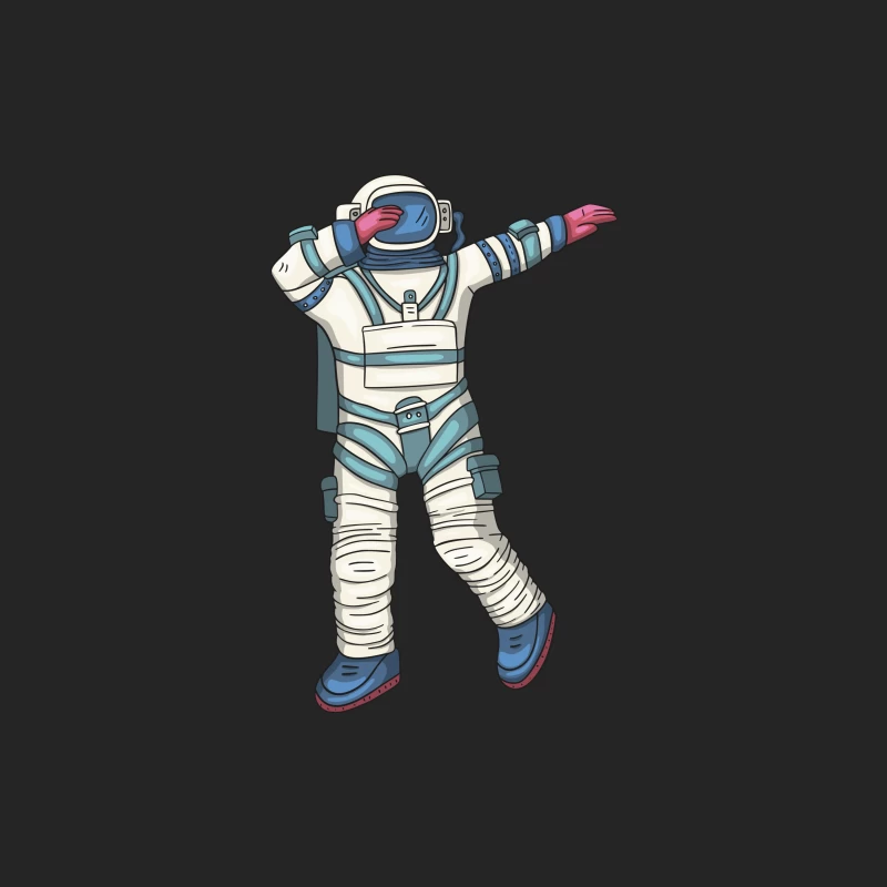 Astronaut tanzt im Raum Herren Pullover Sweatshirt