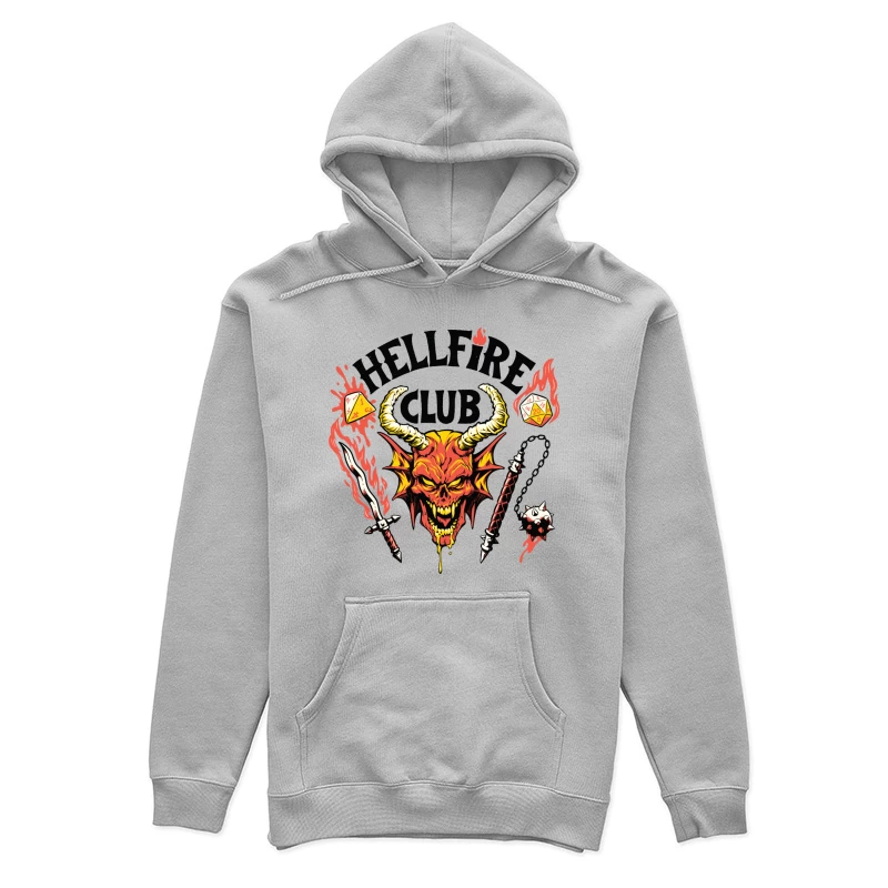 Hellfire Club Logo Design Female Pullover Hoodie