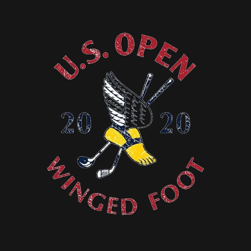 2020 US Open Golf Championship at Winged Foot Logo Design Female Long Sleeve T-Shirt