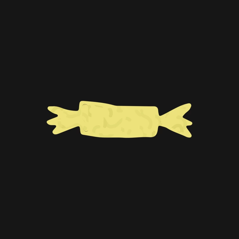 Bonbon jaune enveloppé Homme Manches Longues T-Shirt
