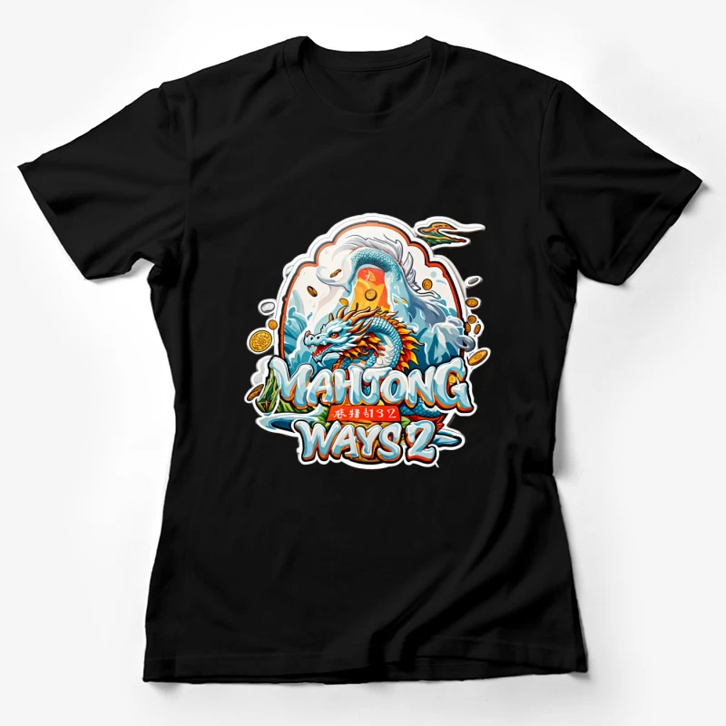 Mahjong Ways 2 Game Logo Female T-Shirt