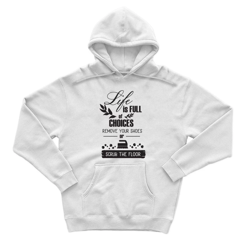 Humour de Choix et de Propreté Homme Sweat à capuche