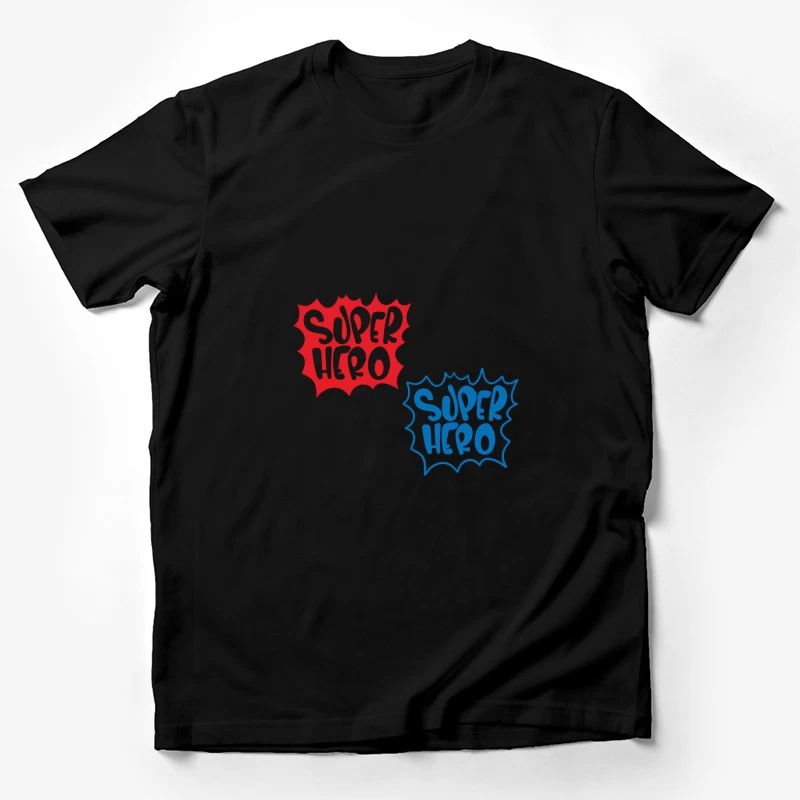 Design de super-héros coloré Homme T-Shirt