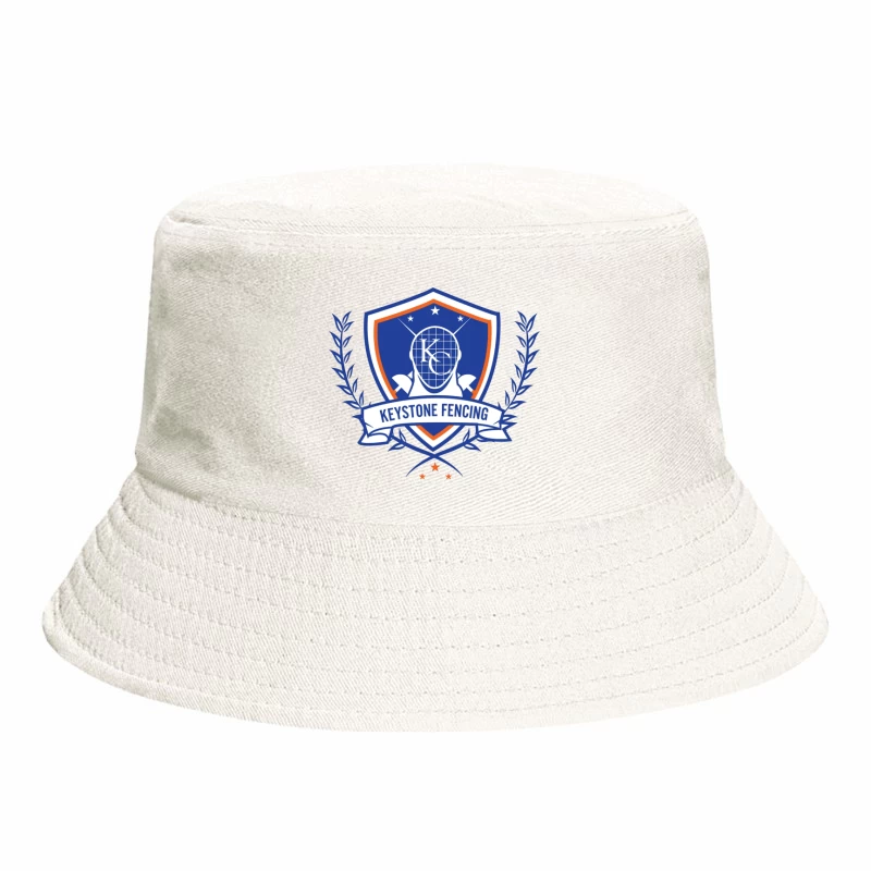 Keystone Fencing Sports Academy Shield Logo Bucket Hat