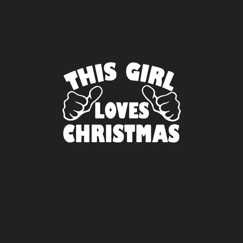 This Girl Loves Christmas Funny Bucket Hat