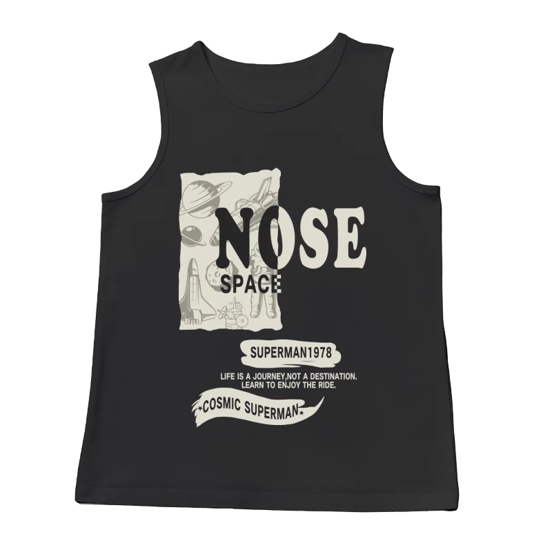Kosmisches Raumfahrt-Abenteuer Herren Tanktops