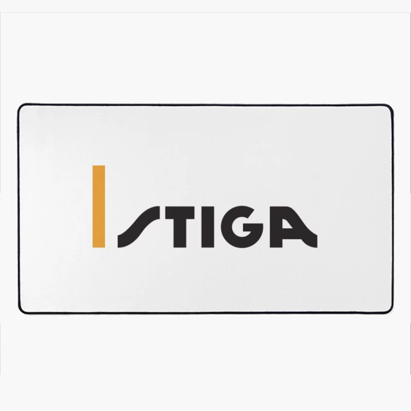 Stiga Sports Equipment Brand Logo Desk Mat