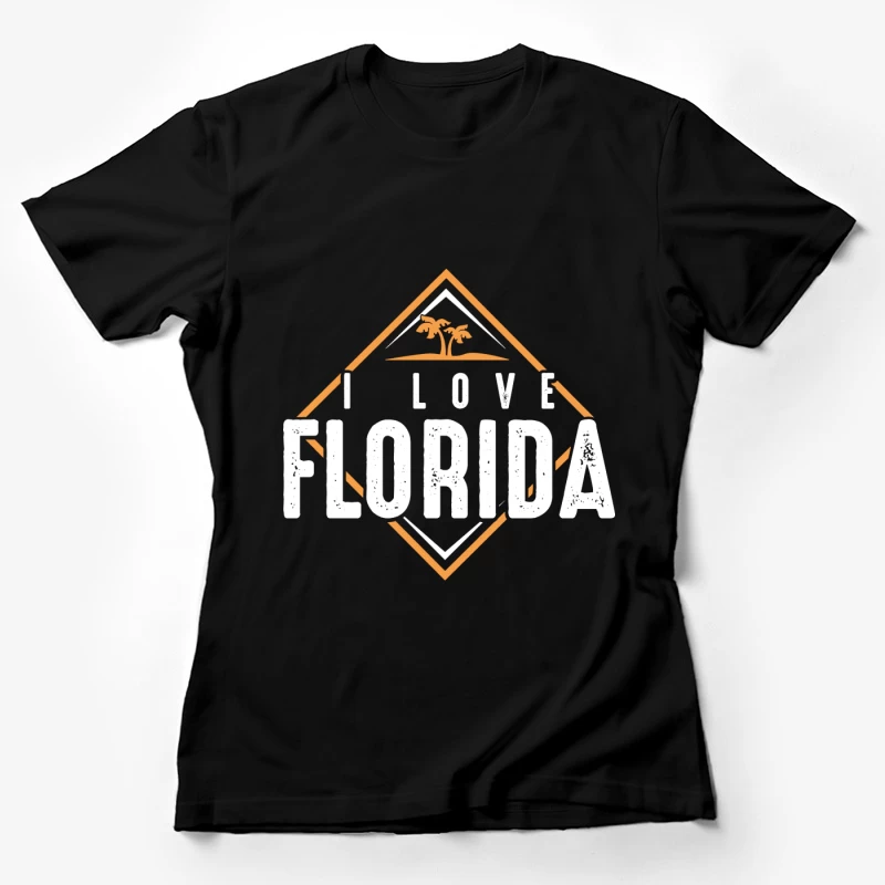 Ich liebe Florida Design Damen T-Shirt