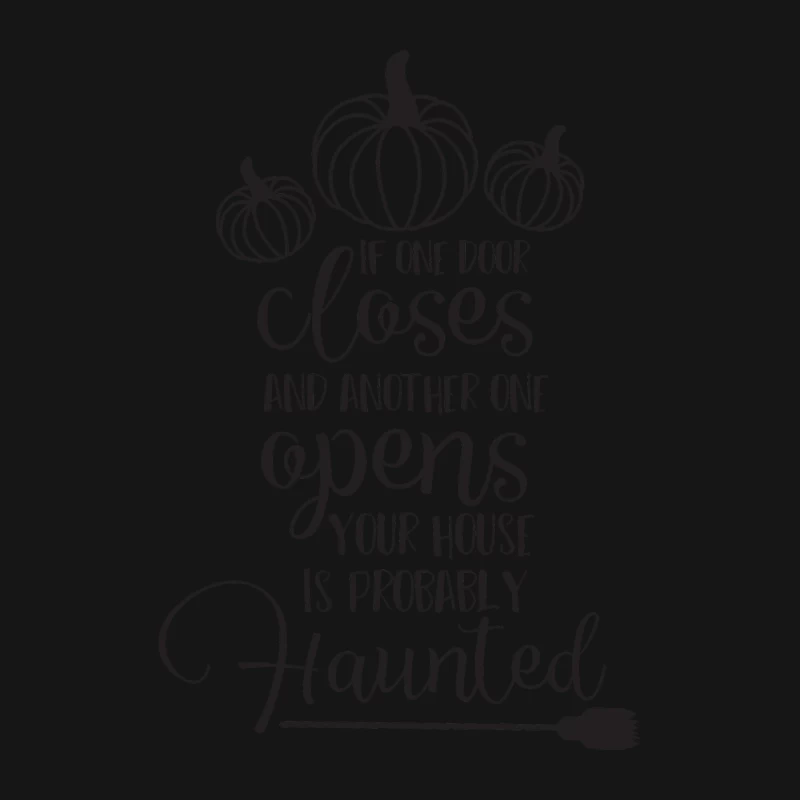 Citations humoristiques de maison hantée Femme T-Shirt