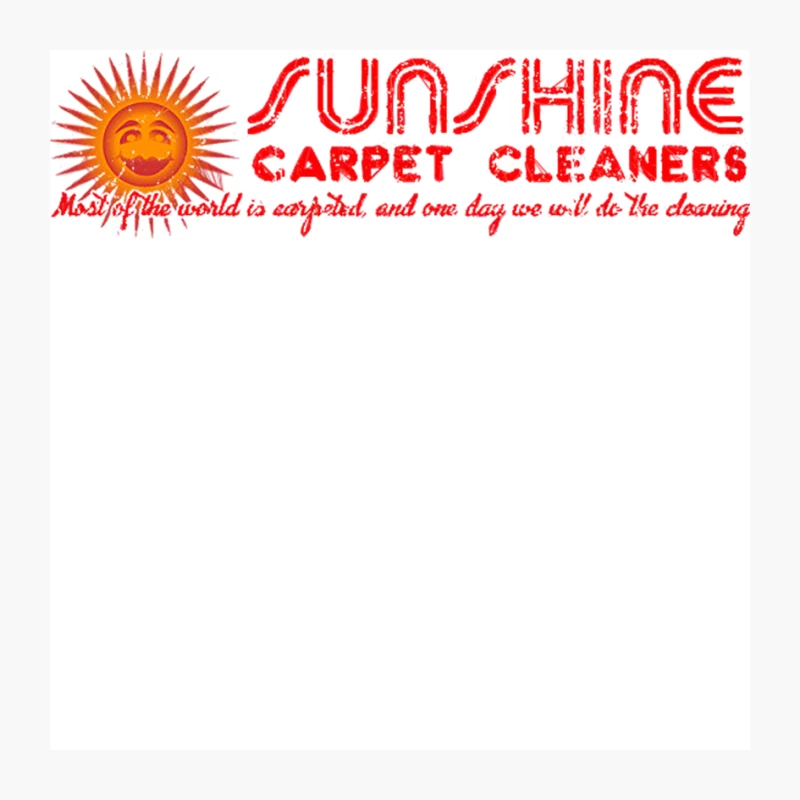 Sunshine Carpet Cleaners, distressed Pin