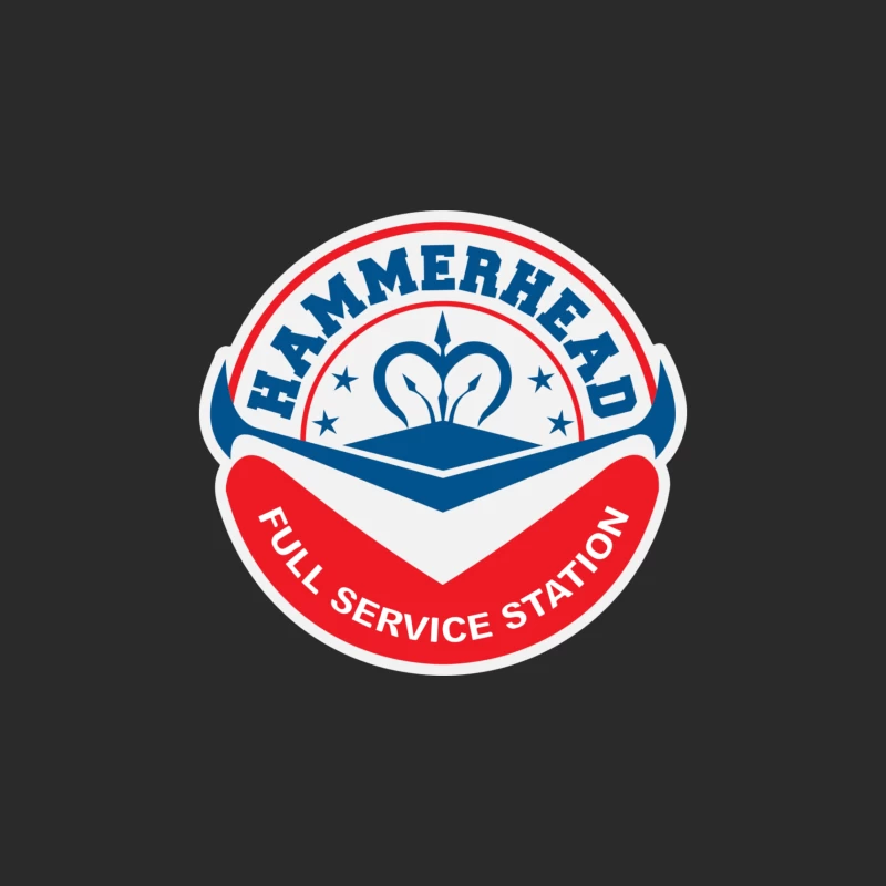 Hammer Head Full Service Station Baseball Cap