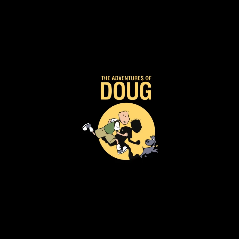 The Adventures of Doug - Classic 90s Animated Series Logo Coffee Mug