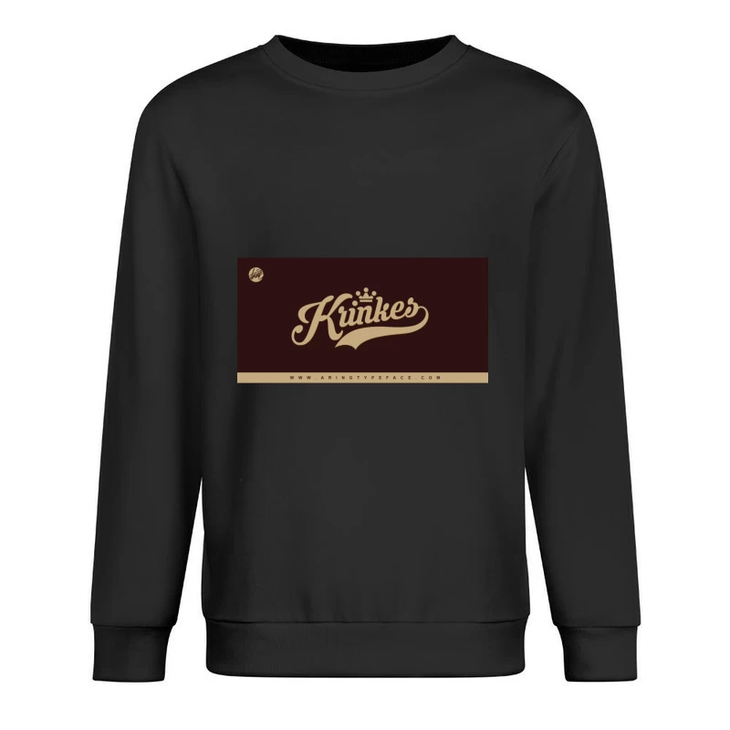 Logo rétro avec couronne Homme Sweat-shirt à enfiler