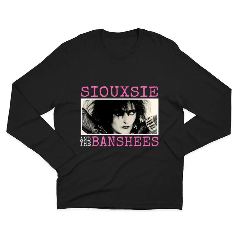 Siouxsie and the Banshees Gothic Punk Album Cover Male Long Sleeve T-Shirt