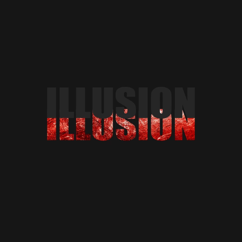 Artistic Representation of Illusion Male Long Sleeve T-Shirt