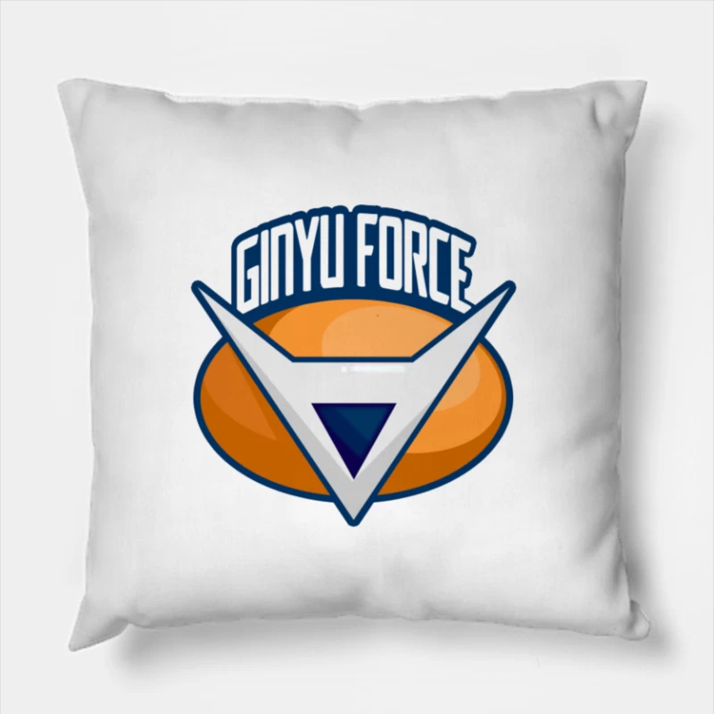 Ginyu Force Crest Throw Pillow
