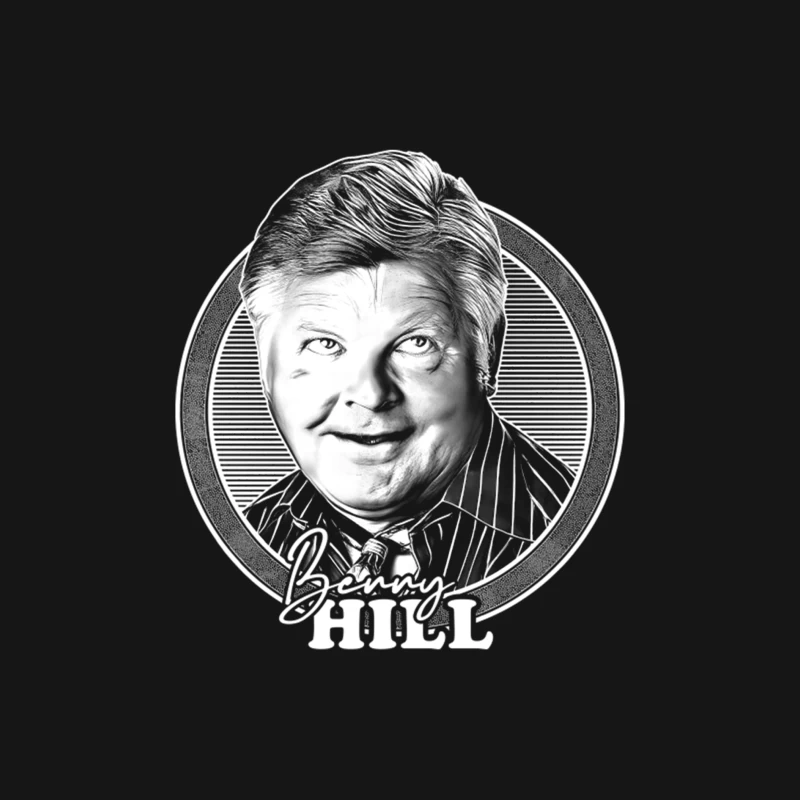 Benny Hill --- 70s Retro Fan Design Male Long Sleeve T-Shirt