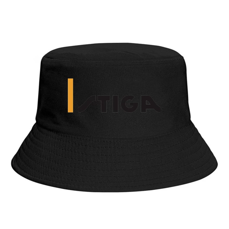 Stiga Sports Equipment Brand Logo Bucket Hat