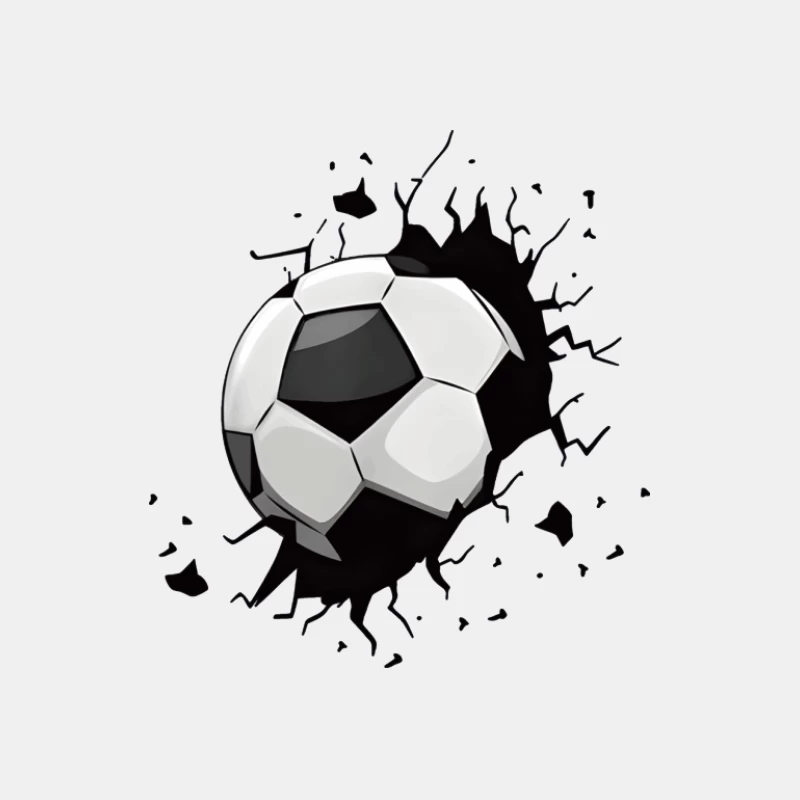 Fußball zerbricht die Wand Herren Tanktops