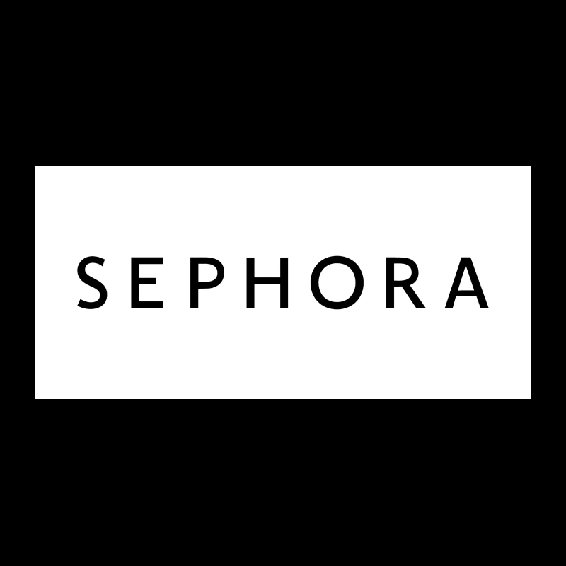 Sephora Black and White Corporate Logo Coffee Mug