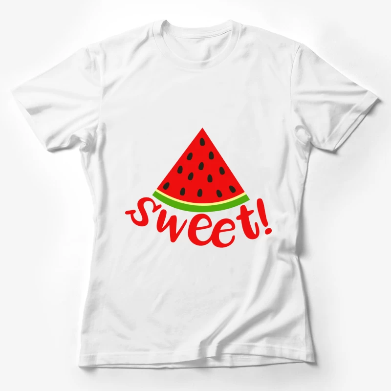 Illustration de pastèque sucrée Femme T-Shirt