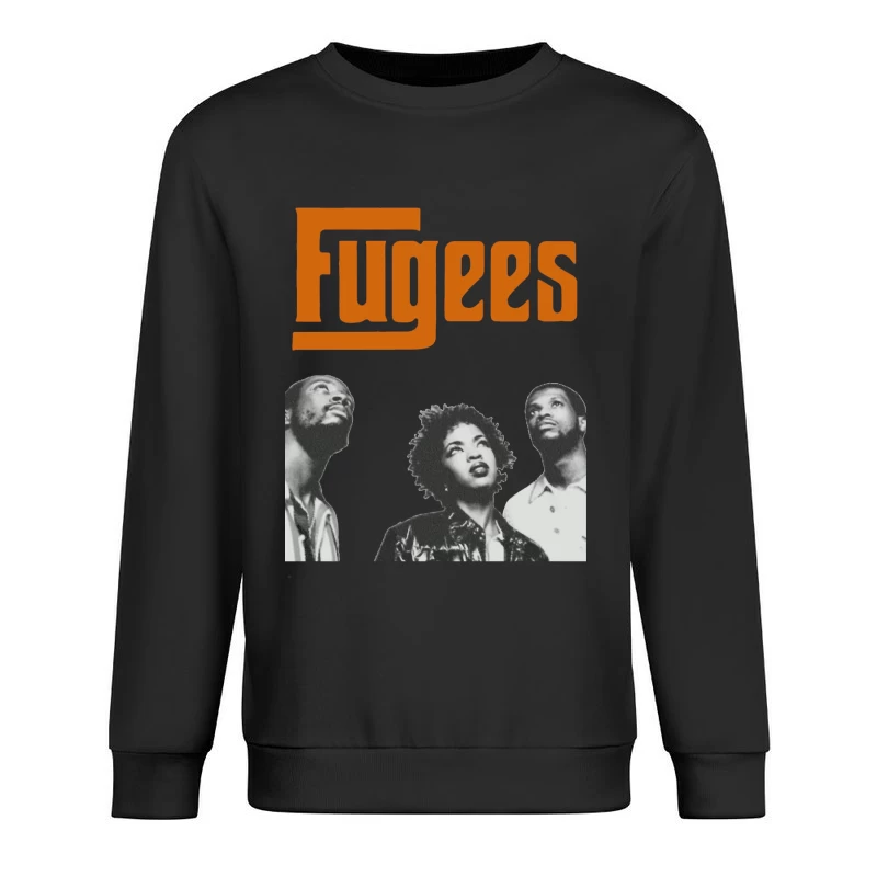 The Fugees - Iconic 90s Hip Hop Group Portrait Male Pullover Sweatshirt