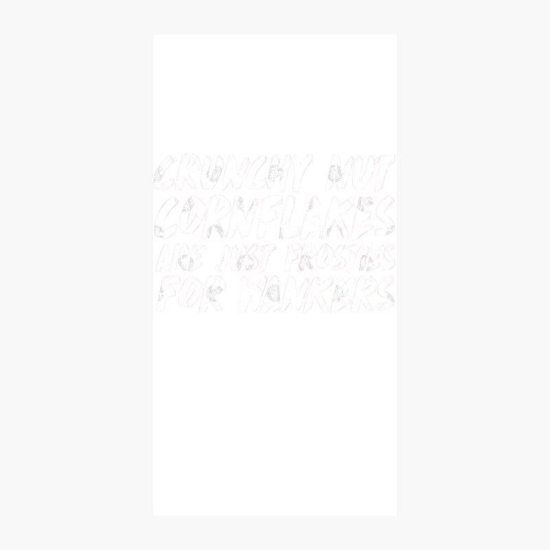 Faint Handwritten Letter Pattern iPhone Case