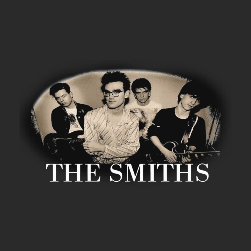 The Smiths - Iconic 1980s Alternative Rock Band Portrait Baseball Cap