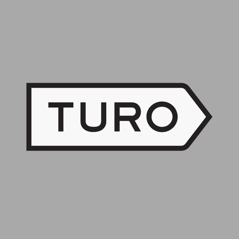 Turo Car-Sharing Service Minimalist Arrow Logo Female Pullover Hoodie