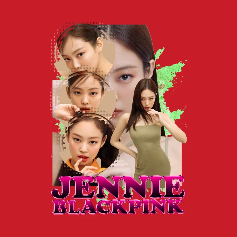 Jennie from BLACKPINK: K-pop Star and Fashion Icon Male Pullover Hoodie