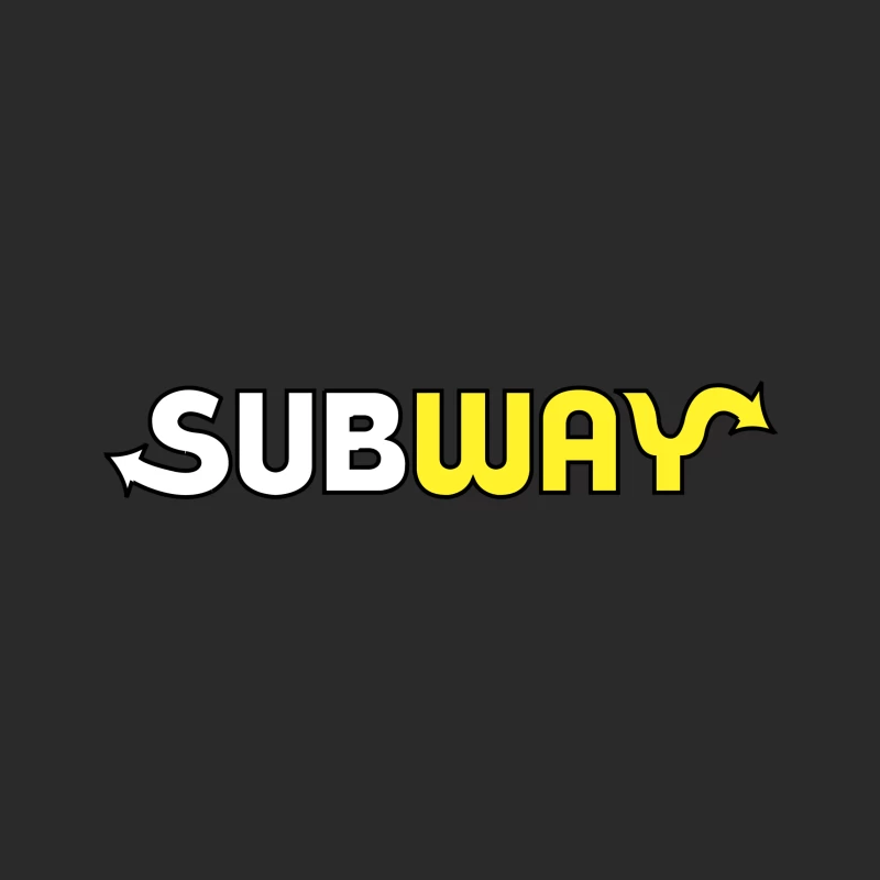 Subway Restaurant Chain Logo Design Baseball Cap