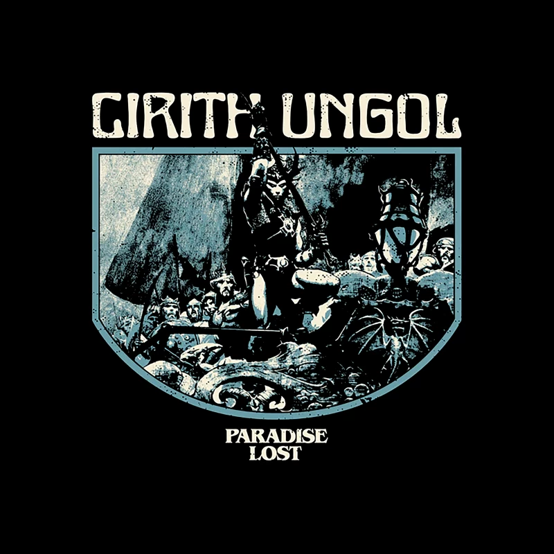 Cirith Ungol Paradise Lost Throw Pillow