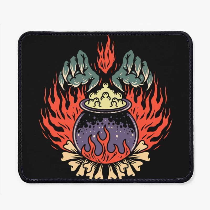 Cauldron of Flames Mouse Pad