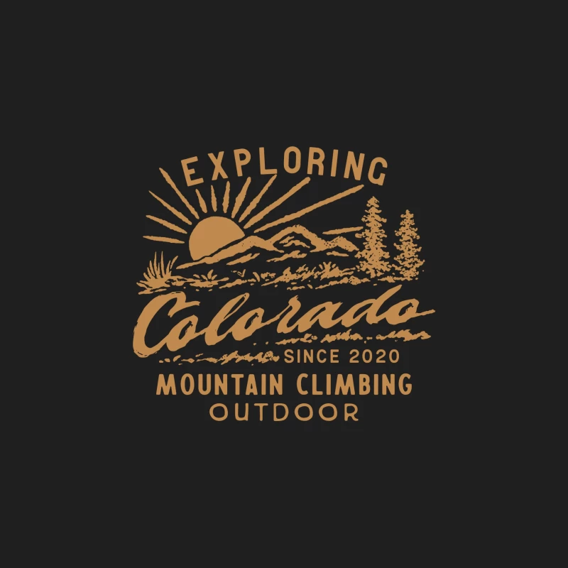 Erkundung von Colorado Bergsteigen Herren Tanktops
