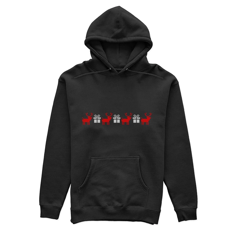 Rennes et Cadeaux en Motif de Tricot Femme Sweat à capuche