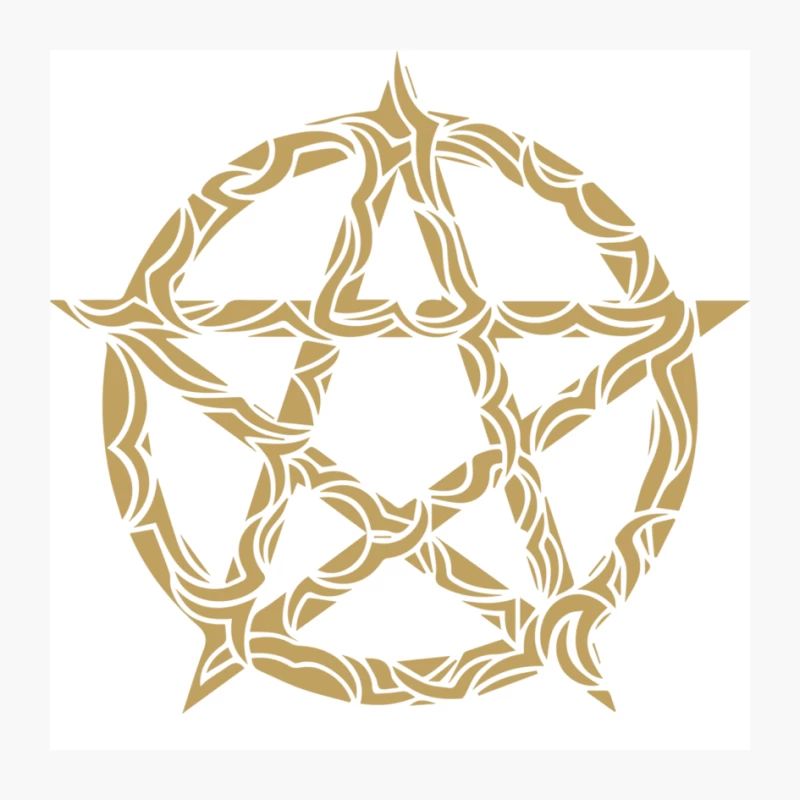 Pentagram Pin