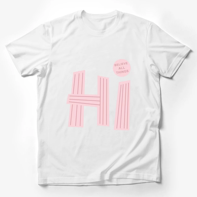 Hallo Design mit Glaubensbotschaft Herren T-Shirt