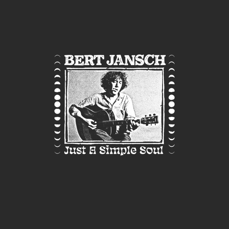 Bert Jansch  Retro Style Folk Music Design Baseball Cap