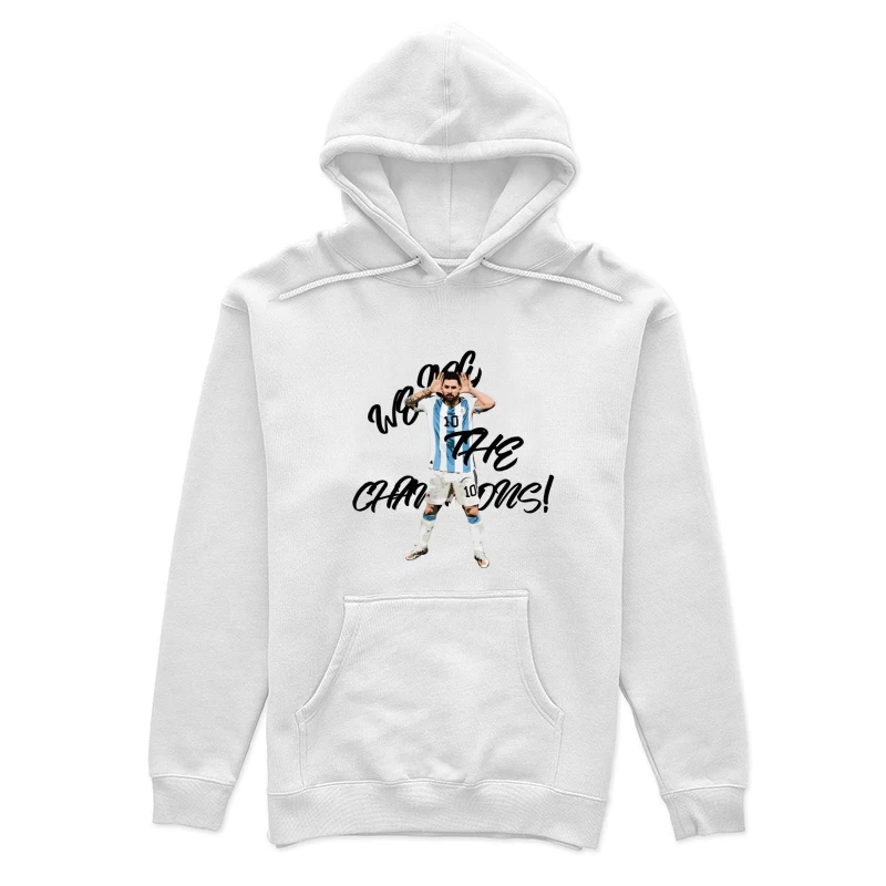 Fußballfeier mit Trikot Damen Pullover Hoodie