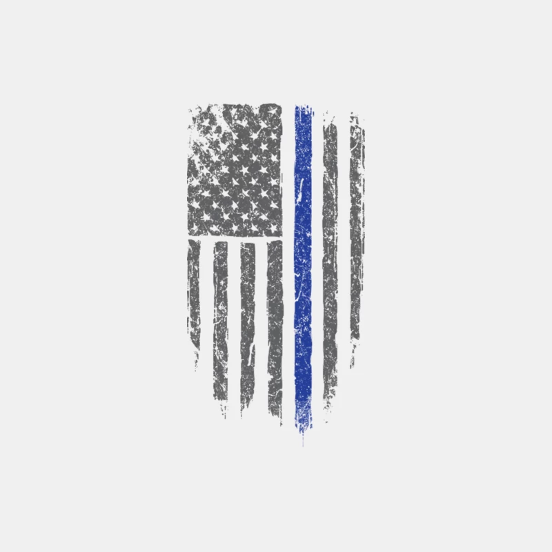 thin Blue Line Male Tank Top