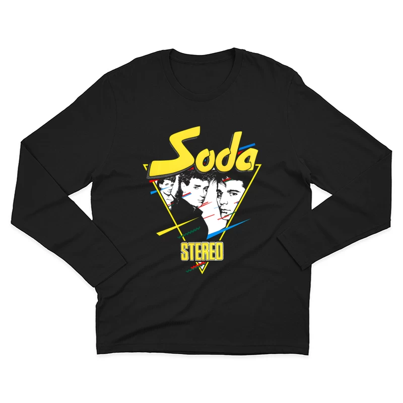 Soda Stereo Retro Male Long Sleeve T-Shirt