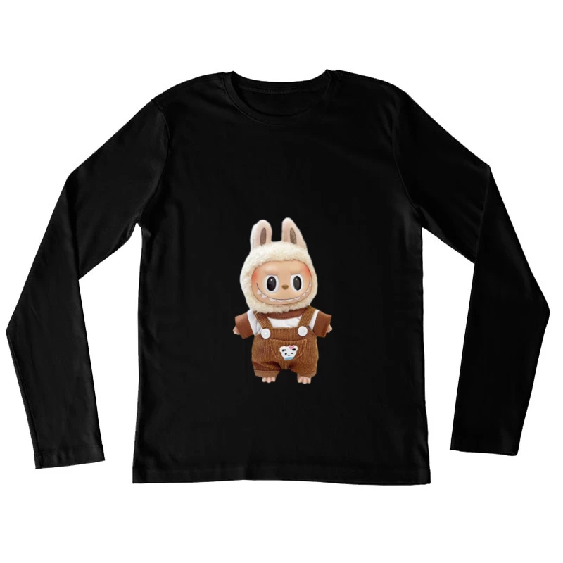 Kawaii Puppe in Hasenkostüm Damen Langarm T-Shirt
