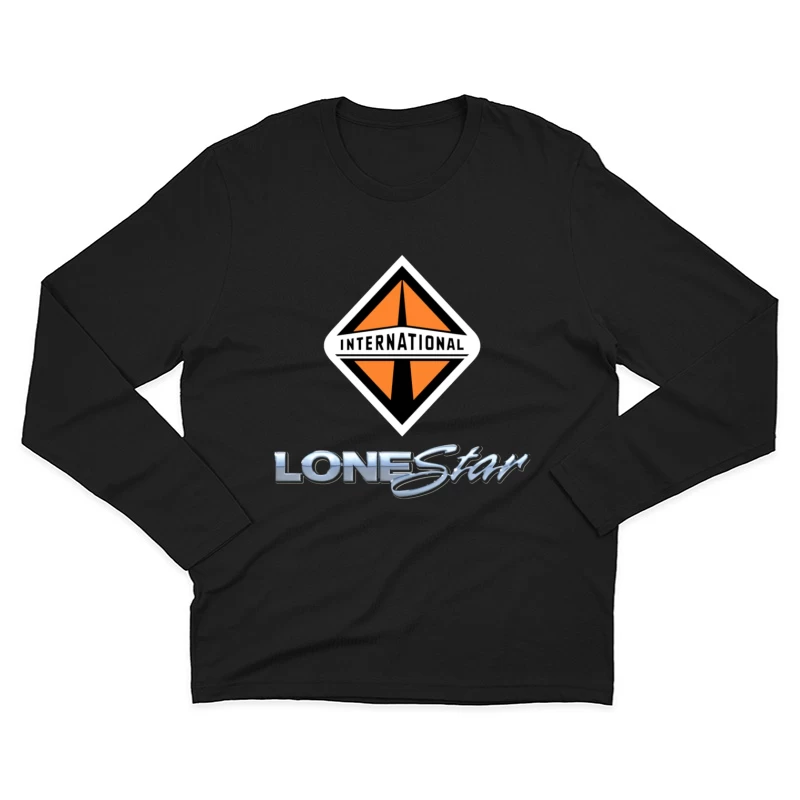 International Lonestar Truck Manufacturing Logo Design Male Long Sleeve T-Shirt