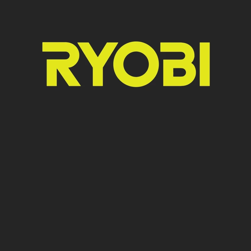 Ryobi Power Tools Brand Logo in Neon Yellow Male Pullover Sweatshirt