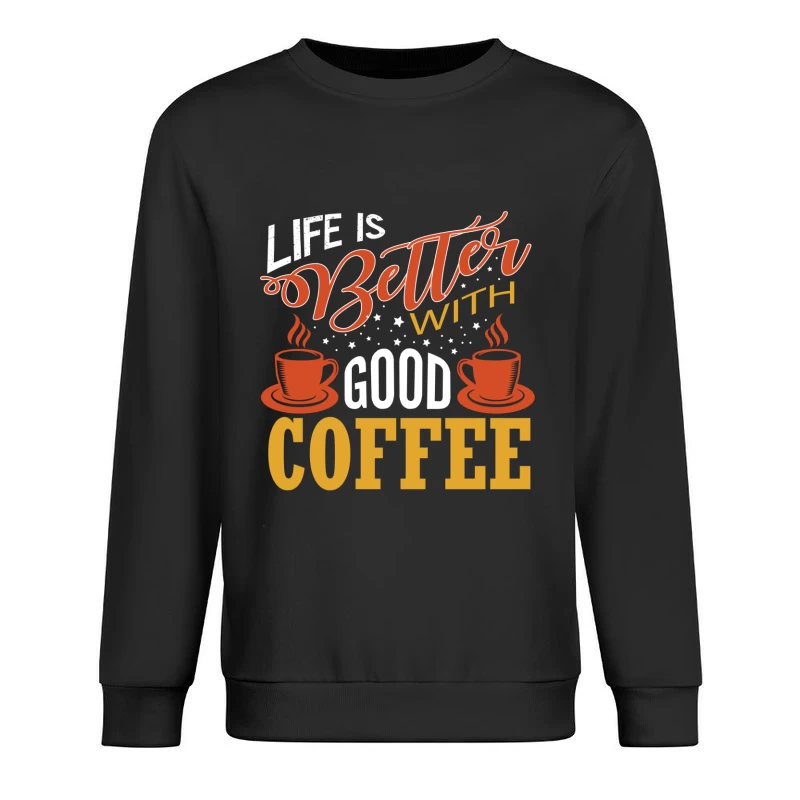 Aimez votre café Homme Sweat-shirt à enfiler