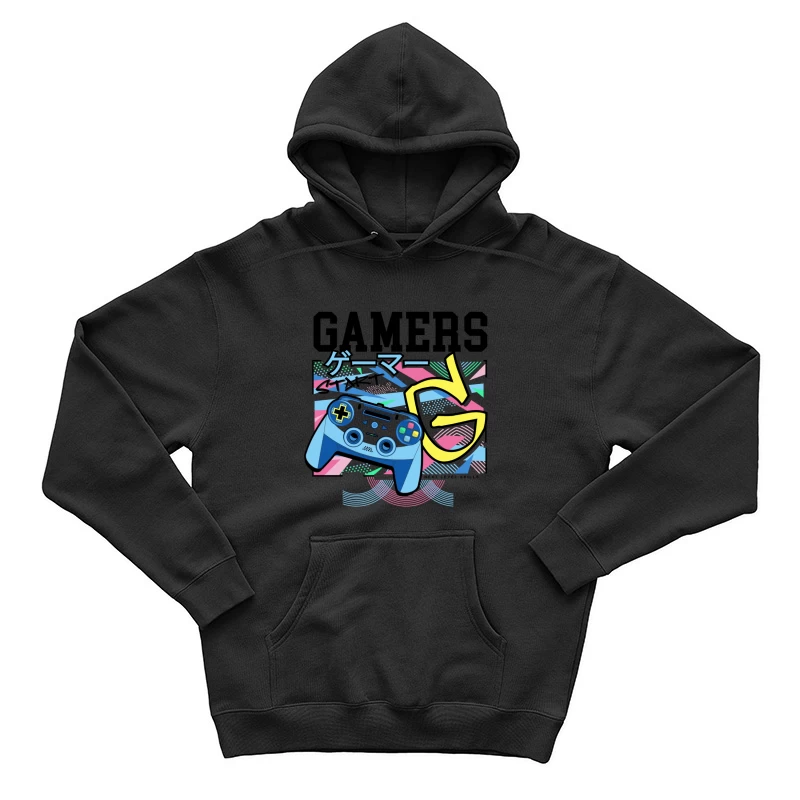 Retro Gamer Design mit Gamepad Herren Pullover Hoodie