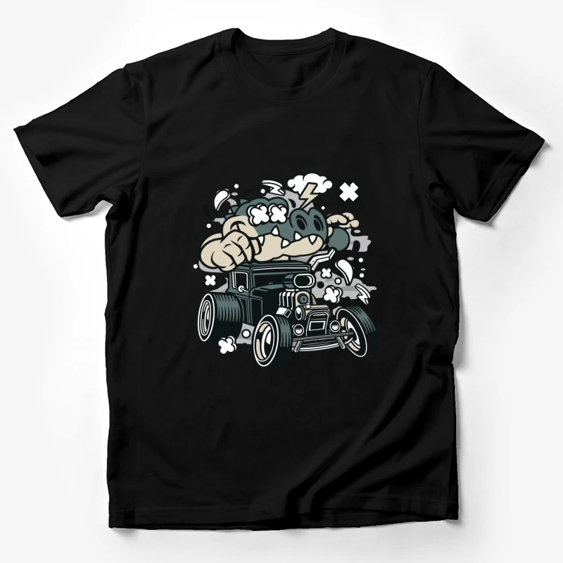 Monstre en Colère dans Voiture Homme T-Shirt