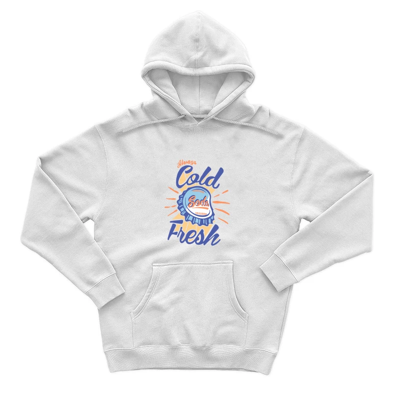 Immer kaltes frisches Original-Soda-Design Herren Pullover Hoodie